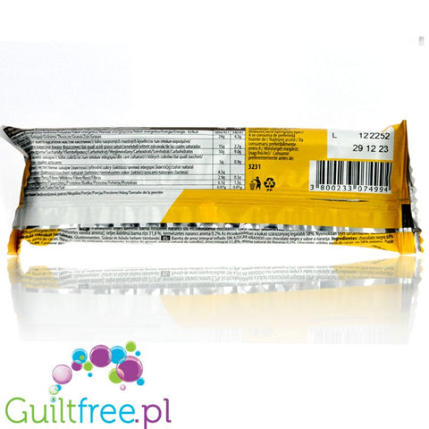 RiceUP Zero Brown Rice Bar Orange & Dark Chocolate 81kcal - ryżowy batonik bez cukru i słodzików, Pomarańcza & Ciemna Czekolada