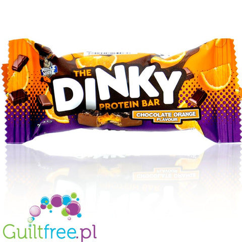Moose Dinky Protein Bar Chocolate Orange - batonik proteinowy 130kcal & 11g białka o smaku czekoladowo pomarańczowym