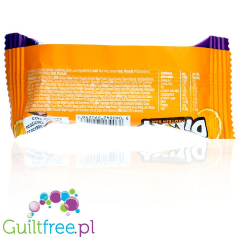 Moose Dinky Protein Bar Chocolate Orange - batonik proteinowy 130kcal & 11g białka o smaku czekoladowo pomarańczowym