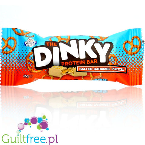 Moose Dinky Protein Bar Salted Caramel Pretzel 35g