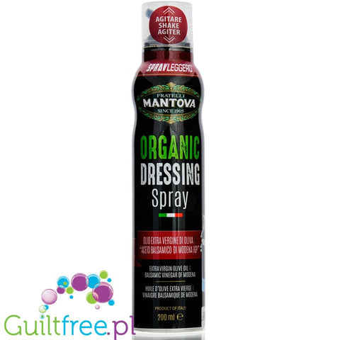 Mantova SprayLeggero Organic Dressing - spray z oliwą i octem balsamicznym