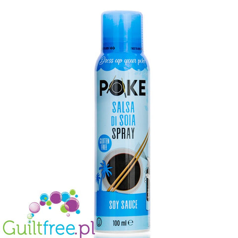 Poke Salsa di Soia Spray - bezglutenowy sos sojowy w spray'u do dań ciepłych i sałatek