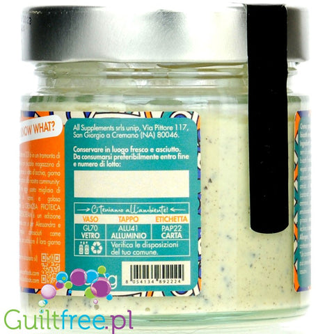 Asfoods Cremosa Proteica Cookies & Cream 200g -  no sugar added protein