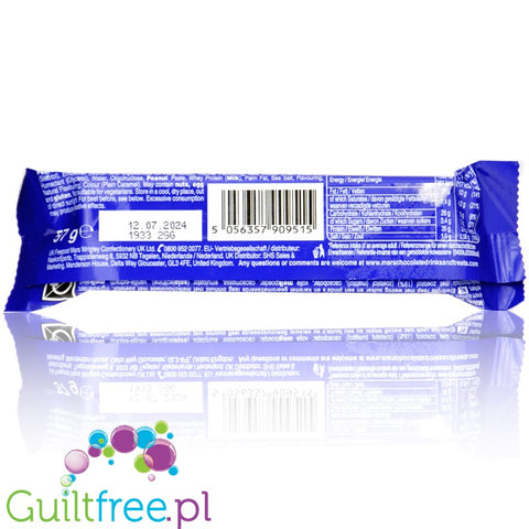 Snickers Hi-Protein Low Sugar - baton białkowy 20g białka, Czekolada, Karmel & Masło Orzechowe