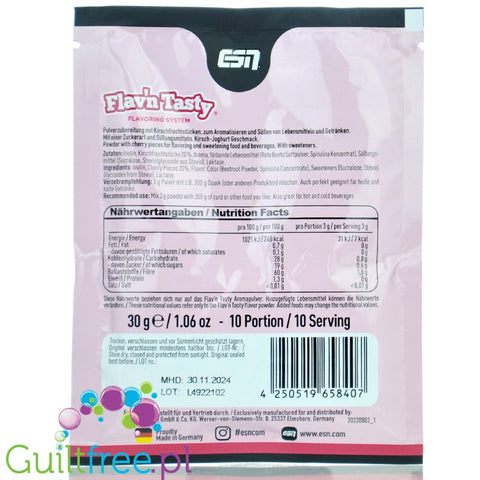 ESN Flav'N'Tasty Cherry Yoghurt 30g sachet