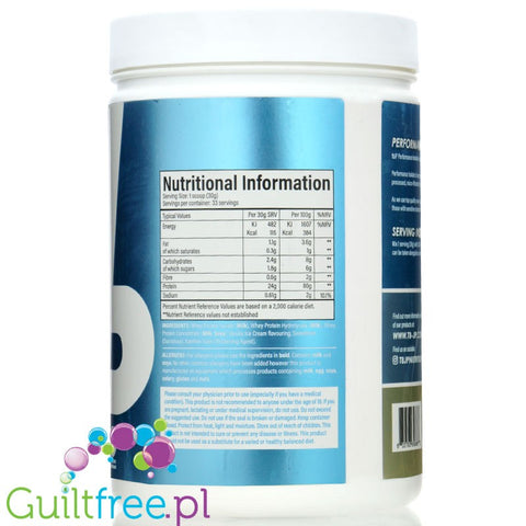 TBJP Tri-Protein Blend Performance Isolate Vanilla Ice Cream - izolat białka, smak Lodów Waniliowych