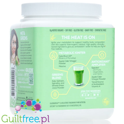 Sunwarrior Shape Thermo Greens, Antioxidant Metabolic Ignitor, Green Apple - booster metabolizmu