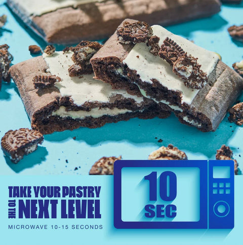 Legendary Foods Tasty Pastry Cookies & Cream - nadziewane  ciacho na ciepło bez cukru, jak Pop Tarts