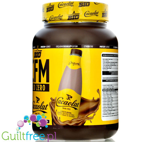 BIG® CFM ISO Zero, Cacaolat® 1kg - Provon® 90% exclusive WPI CFM protein supplement, Chocolate Milk flavor