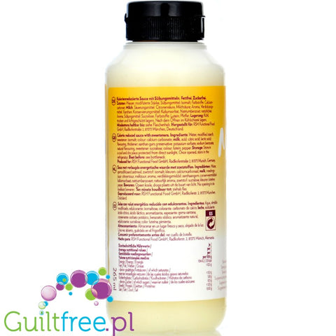 GymQueen Mamma Mia Vanilla - waniliowy syrop bez cukru i bez tłuszczu 25kcal