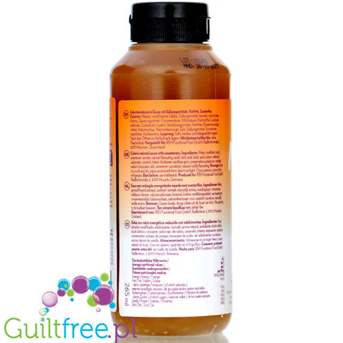 GymQueen Mamma Mia Sauce Salted Caramel - syrop bez cukru, 24kcal, smak Solony Karmel