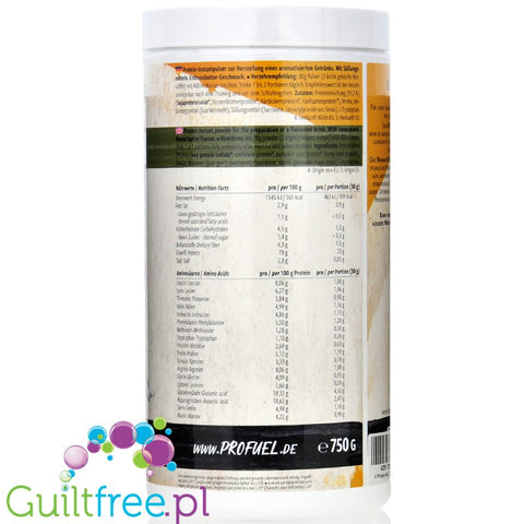 Pro Fuel V-Protein 4K Peanut Butter 750g, vegan protein powder