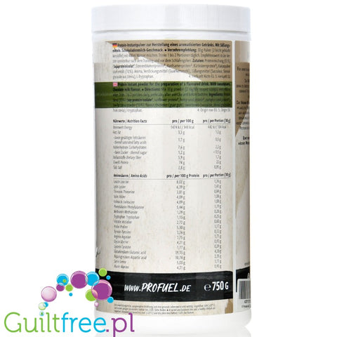 Pro Fuel V-Protein 4K Choco Milk 750g, vegan protein powder