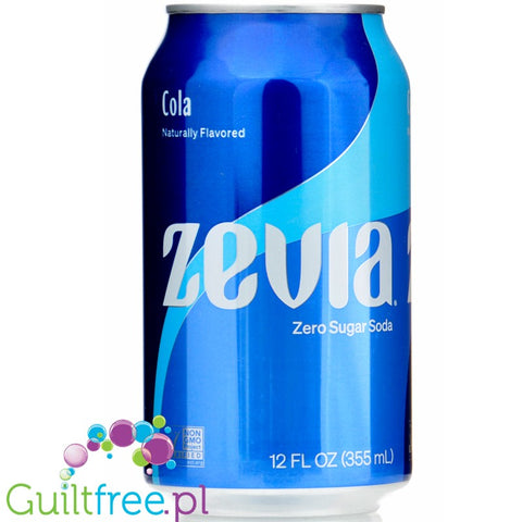 Zevia Cola - 100% naturalna cola bez kalorii ze stewią