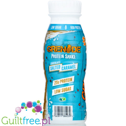 Grenade Carb Killa Salted Caramel - gotowy koktajl proteinowy bez laktozy 24g białka