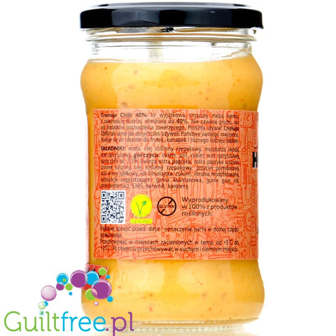 Starck's Cremajo Chilli 40% - niskokaloryczny, pikantny wegański majonez niskotłuszczowy bez jajek