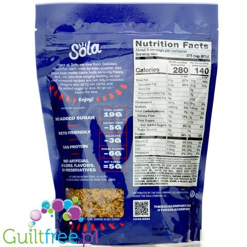 Sola Granola, Blueberry Cinnamon
