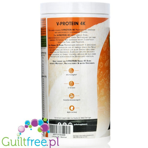 Pro Fuel V-Protein 4K Blueberry Muffin 750g, vegan protein powder