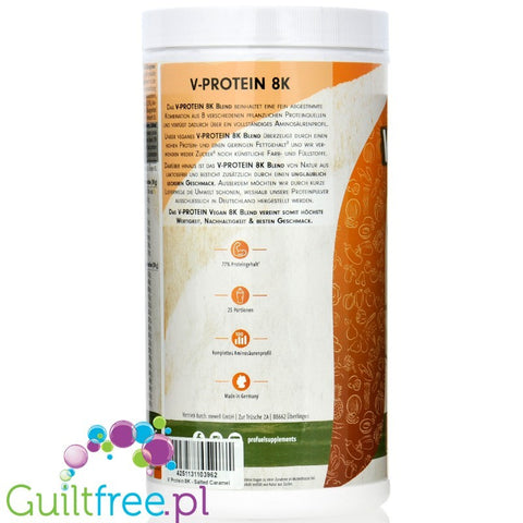 Pro Fuel V-Protein 8K Cinnamon Flakes 750g, vegan protein powder