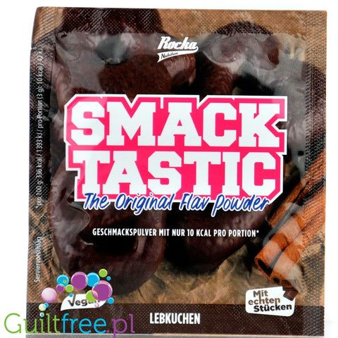 Rocka Nutrition Smacktastic Lebkuchen 15g - wegański słodzący aromat  Pierników w czekoladzie