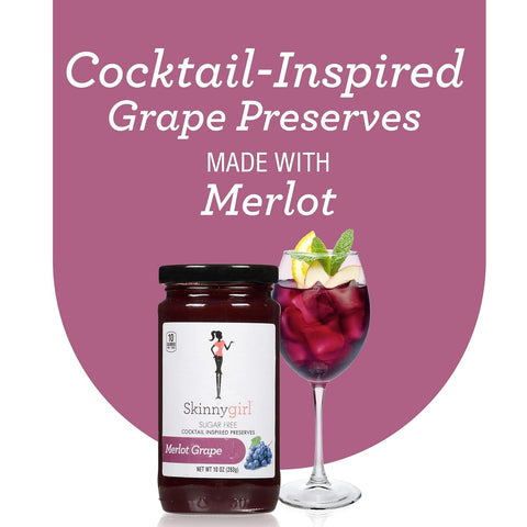 Skinnygirl Merlot Grape Jam 283g