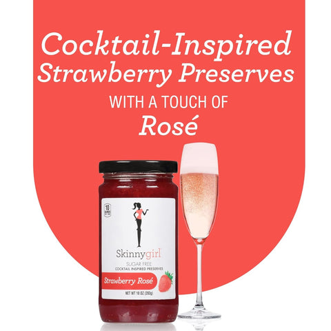 Skinnygirl Strawberry Rose Jam 283g