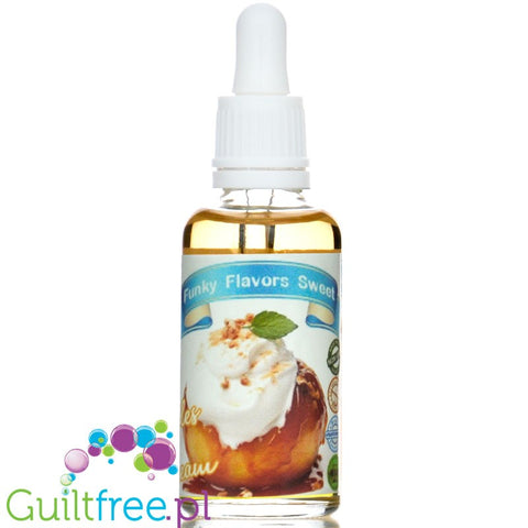 Funky Flavors Sweet Apples & Cream - słodkie kropelki o smaku pieczonych jabłek ze śmietaną bez cukru i tłuszczu