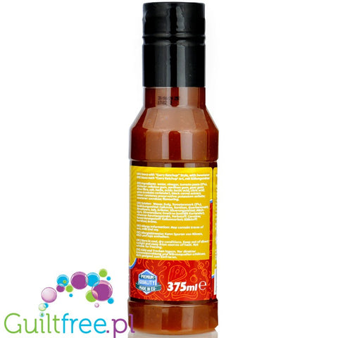 Franky's Bakery Curry Ketchup 14kcal - kanapkowy sos pomidorowy z curry bez cukru i tłuszczu