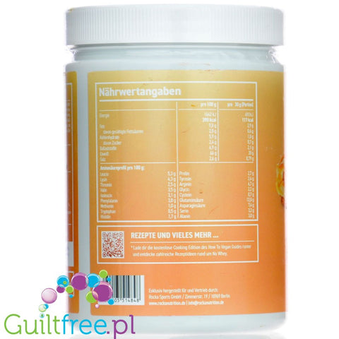 Rocka Nutrition NO WHEY Vegan Protein Apple Pie 300g