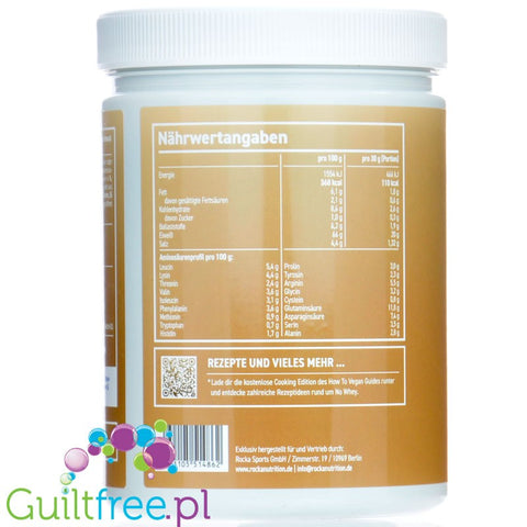 Rocka Nutrition NO WHEY Vegan Protein Chocolate Peanut 300g