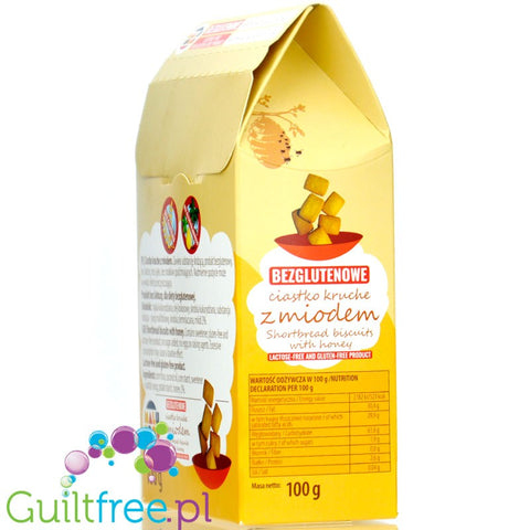 Malu Food Shortbread Biscuits with Honey 100g