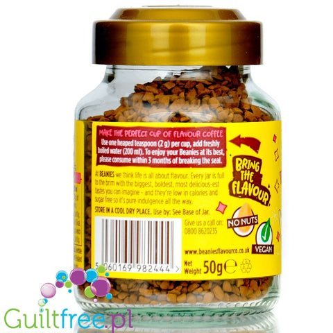 Beanies Merry Marzipan - liofilizowana, aromatyzowana kawa instant 2kcal