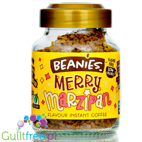 Beanies Merry Marzipan - liofilizowana, aromatyzowana kawa instant 2kcal