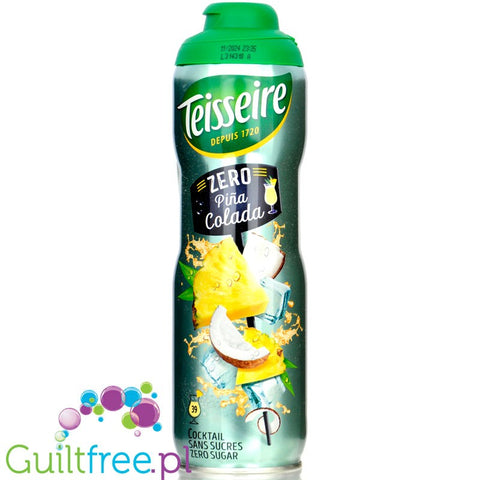 Teisseire 0% Piña Colada - syrop do rozcieńczania bez cukru