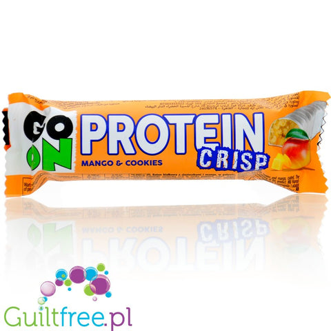 Sante GoON Protein Crisp Mango Cookies - chrupiący baton proteinowy z ciasteczkami i mango