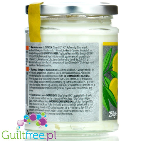 Hunter & Gather Vegan Mayo 100% Avocado Oil Egg Free Mayonnaise 250g
