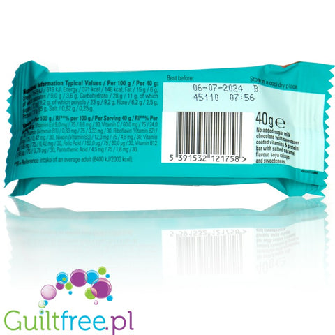 Fulfil Vitamin & Protein Bar Chocolate Salted Caramel 40g