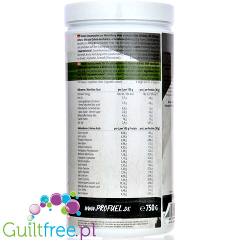 Pro Fuel V-Protein 4K Cookies & Cream 750g, vegan protein powder