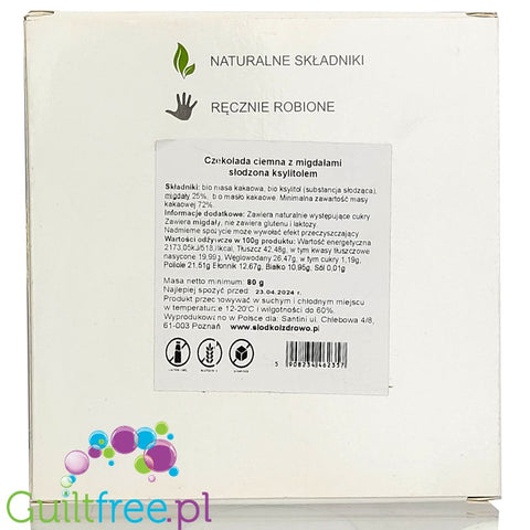 Santini  sugar free chocolate almonds