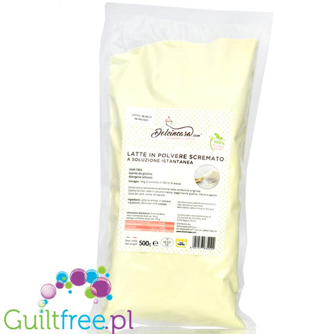 Dolcincasa Latte in Polvere Scremato defatted milk powder, less than 1% fat