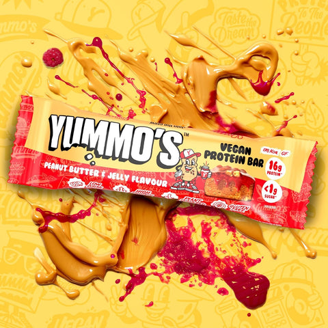 Yummo's Vegan Protein Bar Peanut Butter & Jelly