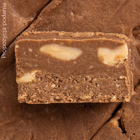 FIZI Protein Peanut & Cacao - wegański baton proteinowy z kakao i orzechami bez dodatku cukru