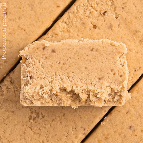 FIZI Protein Hazelnut - wegański baton proteinowy - 4 składniki - bez dodatku cukru i słodzików