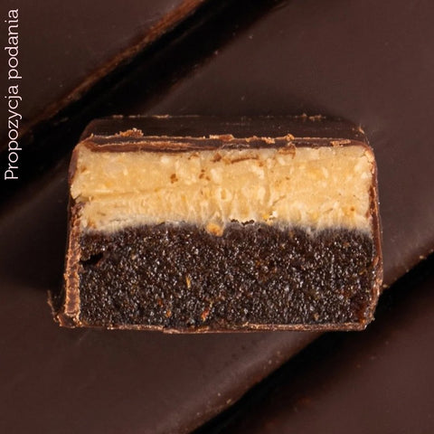 FIZI Guilty Pleasure Hazelnut & Himalayan Salt - wegański baton proteinowy w polewie czekoladowej bez dodatku cukru