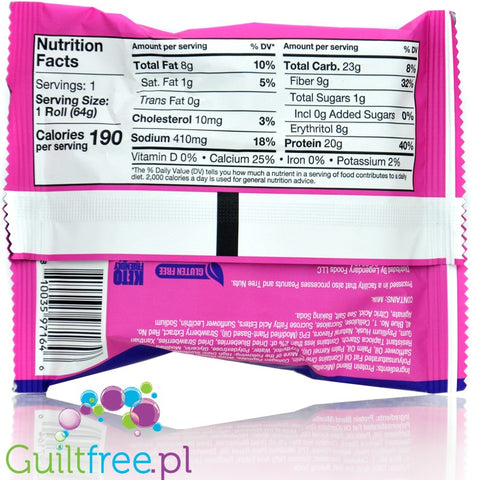 Legendary Foods Protein Sweet Roll Wild Berry 64g