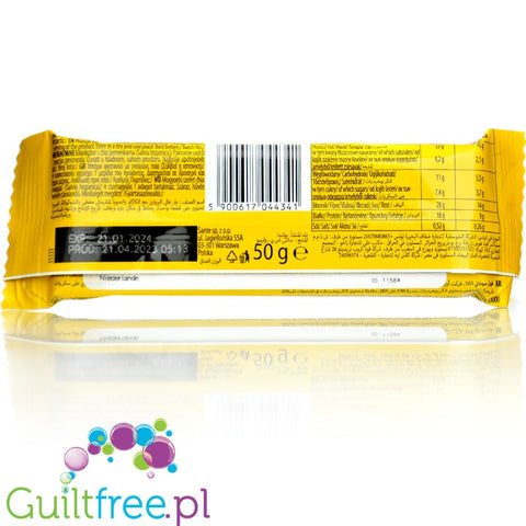 Sante Go On Keto Bar Peanut Butter - niskowęglowodanowy baton bez cukru 230kcal,  Masło Orzechowe