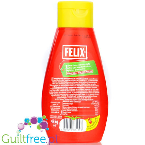 Felix Tomaten Ketchup 40kcal - austriacki keczup bez dodatku cukru 60% mniej kalorii