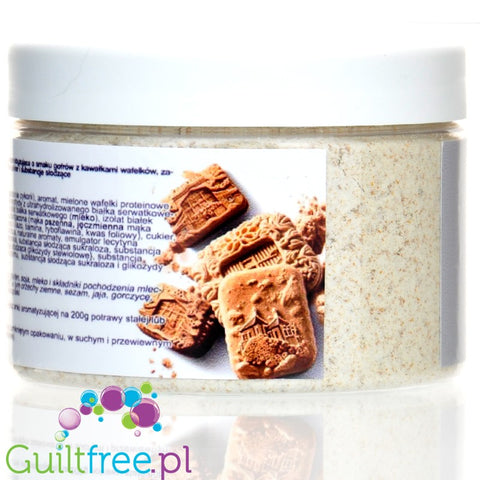 Funky Flavors Splash Speculoos Cookie 200g - błonnikowy aromat słodzący w proszku karmelizowanych herbatników cynamonowych