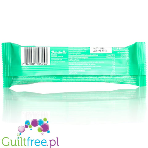 Barebells Soft Minty Chocolate - soft protein bar, Mint Cream & Milk Chocolate