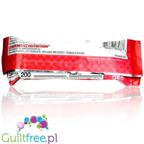 Convenient Nutrition OMG! Ultimate Protein Bar Chocolate Peanut Crunch - chrupiący baton proteinowy